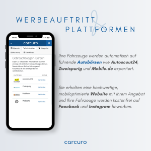 Werbung mit Carcuro